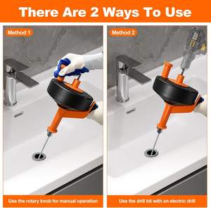 Spirale de nettoyage de canalisations écologique de 10 m pour éviers de cuisine et de salle de bain, emballage pour vente par correspondance - Product Image 6