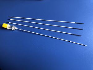 เข็มแคนนูลา RF ทางการแพทย์สำหรับการรักษาอาการปวดด้วยการตัดด้วยคลื่นความถี่วิทยุ ใช้ได้กับสัตว์  แคนนูลา RF สำหรับกระดูกสันหลัง ใช้ได้กับเครื่องกำเนิดคลื่นความถี่วิทยุหลักๆ - Product Image 6