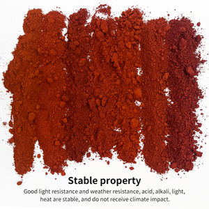 कार्बनिक रेसिन फेरिक ऑक्साइड लौह वर्णक वर्णक रंगीन सीमेंट कोटिंग पेंट आयरन ऑक्साइड लाल/नीले/भूरे रंग का पीला वर्णक - Product Image 4