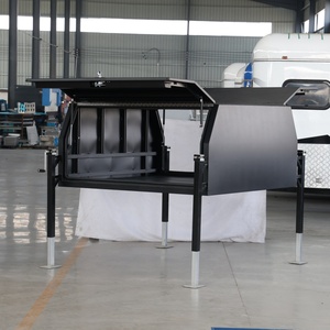 Heavy-Duty 4WD Modular Organizer Aluminum Ute Canopy System Aerospace-Grade Lockable Waterproof Dustproof 2000L 2-Compartment - Product Image 2