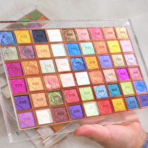 Biểu Tượng Tùy Chỉnh Multichrome <span class=keywords><strong>Eyeshadow</strong></span> Sắc Tố Cao Lâu Dài Mica Bột DIY Màu Sắc Từ Kết Hợp OEM Trang Điểm Mắt - Product Image 4