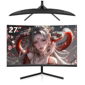 Moniteur <span class=keywords><strong>27</strong></span> <span class=keywords><strong>pouces</strong></span> 2560*1440P 2K <span class=keywords><strong>IPS</strong></span> incurvé pour jeux informatiques, écran d'ordinateur 180Hz sans cadre 1ms HDR DP DC, écran de bureau - Product Image 3