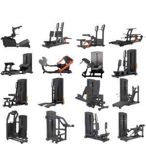Equipo de fitness multifunción de acero para cuerpo completo, con pila de pesas ajustable de 65 kg para uso comercial - Entrenamiento de fuerza alta/baja - Product Image 1