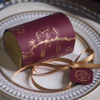 Mini boîte d'emballage de chocolat boîte-cadeau de bonbons au chocolat petite pour mariage Saint Valentin