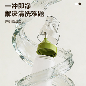Oil Bottle Cylinder L Leak Resistant Large Opening For <b>Kitchen</b> Storage - Product Image 4