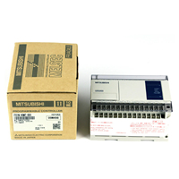 PLC 100% Nuevo y Original, 24 Puntos de Entrada Tipo Drenaje, 16 Puntos de Salida de Transistor, Fuente de Alimentación CA, Entrada de Fuente de Alimentación CC, FX1N-40MT-001