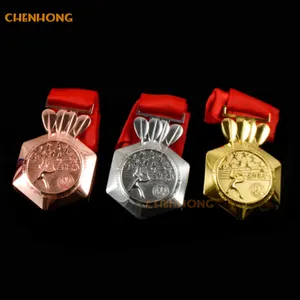 Medaglia sportiva di Design gratuito concorso commemorativo medaglia di pallavolo in metallo premio