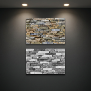 Azulejos de Cerámica Natural para Paredes, 18x12, Revestimiento Exterior, 30x45, Acabado Mate Rústico, 8mm de Grosor, para Exteriores, Digital 300x450mm - Product Image 4