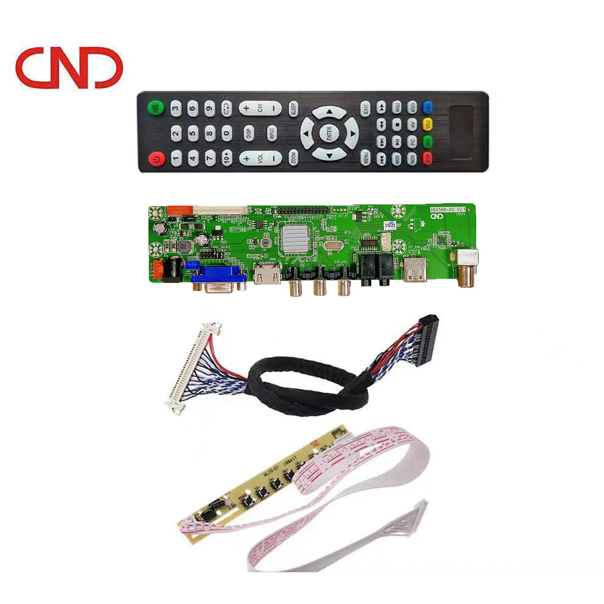 CND en iyi fiyat HDV56R-AS LCD LED TV parçaları evrensel V56 LCD evrensel TV ana kurulu