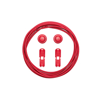 Lacet élastique rond de qualité supérieure sans attache, sans boucle d'attache, chaîne de chaussures à verrouillage facile pour baskets/chaussures de Sport/bottes