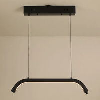 Lampe à tube demi-lune en aluminium 48W à hauteur réglable avec bouton pour ongles de salon de beauté