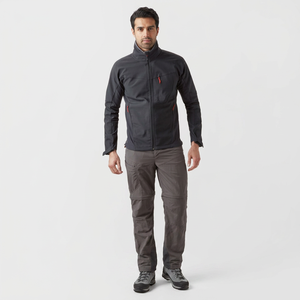 Custom Logo Men Canvas Softshell <b>Jacket</b> Stand Collar Front Logo Lightweight <b>Waterproof</b> Factory Direct Supply - Product Image 1
