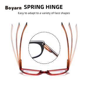 แว่นตาอ่านหนังสือชายหญิงป้องกันแสงสีฟ้าป้องกันสายตายาวตามอายุแฟชั่นดีไซน์หรูหราบางเฉียบ - Product Image 4