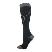 Jindi Forme élégante avec design sportif chaussettes de compression turquie logo personnalisé chaussures baskets femmes chaussette