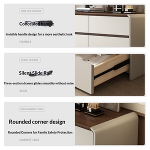 Lxyx Modern Bedroom <b>Dressing</b> <b>Table</b> With Mirror And Storage Drawer Cabinet White Wood Finish 6 Drawers Makeup <b>Vanity</b> Desk - Product Image 2