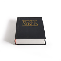 Bible personnalisée de haute qualité, couleurs vives, couverture rigide, impression offset, plastification filmée, logo personnalisé