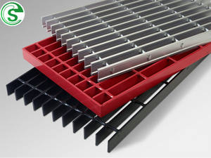 Grille en acier à emboîtement sur mesure en gros, utilisée pour les couvercles de drainage en extérieur - Product Image 4