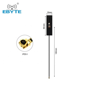 Antenne de téléphone portable Ebyte TX2400-FPC-5015, échantillon gratuit, 3.0 dBi, gain élevé, substrat PCB, anti-interférence, antenne FPC flexible - Product Image 3
