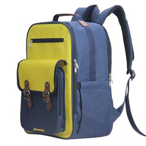 Mochila Escolar Unisex de Gran Capacidad con Diseño de Refrigerador, Cierre de Cremallera, Correas con Amortiguación de Aire, para Estudiantes - Product Image 2