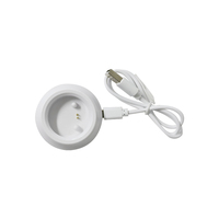 Oempromo Mousseur à lait électrique automatique rechargeable par USB, 3 vitesses, avec 3 fouets