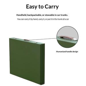 <span class=keywords><strong>โต๊ะ</strong></span><span class=keywords><strong>พับ</strong></span>สำหรับตั้งแคมป์ ปรับความสูงได้ โครงสร้างเหล็กแข็งแรงทนทาน พกพาสะดวก สำหรับใช้งานกลางแจ้ง - Product Image 3