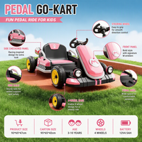 Nouveau modèle 2025 – Voiture électrique populaire pour enfants, kart électrique pour enfants avec musique et lumières