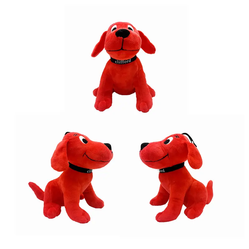 Newstar ns1532 Cartoon Peluche Clifford The Big Red Dog Stuffed Puppy Pelúcia Figura Brinquedos Dog Stuffed Animal Brinquedos Red Plushies