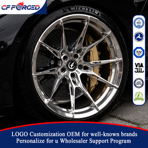 Nouvelles jantes en alliage chromé forgé à rayons multiples 16 pouces, finition argentée concave profonde, personnalisées pour Audi Mercedes AMG <span class=keywords><strong>LM</strong></span> TE37 VS5RS-RimRage - Product Image 3
