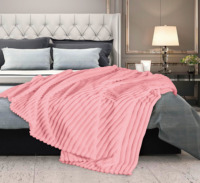 Plaid en polaire flanelle pour canapé/lit, 320 GSM, style américain, doux et chaud, personnalisable, pour adultes et enfants, toutes saisons, sous vide
