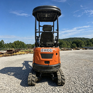 Nouvelle conception de mini-excavatrice 1T, petite pelle hydraulique avec chenilles en caoutchouc à vendre - Product Image 3