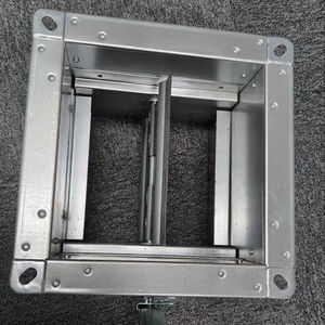 Katup Udara Manual Baja Tahan Karat 304 Pabrik, Peredam Kontrol Volume Baja Galvanis, Peredam Udara - Product Image 1