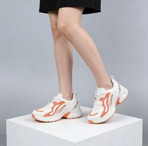 Nouvelles baskets décontractées coréennes pour femmes, collection Printemps-Automne 2026, respirantes, antidérapantes, rehaussantes et épaisses - Product Image 6