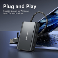 Pembaca Kartu USB C Tipe-C 10Gbps ke Adaptor Kartu Memori CFexpress Tipe B Casing Paduan Aluminium untuk Windows Mac Linux