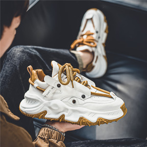 Nouvelle Arrivée Chaussures de Sport Décontractées pour Hommes Respirantes Antidérapantes Rehaussantes Toutes Saisons pour la Course en Extérieur - Product Image 5