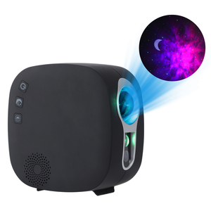 Projecteur Ciel Étoilé Sans Fil LED, Lampe de Nuit, Projecteur Galaxie Nébuleuse Océan, Haut-parleur Musical, Projecteur d'Étoiles avec Contrôle, Lampe de Nuit Lune - Product Image 1