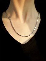 Collier en titane électroplaqué avec diamant octogonal, chaîne en bambou, style sportif, unisexe, cadeau, bijoux, modèle Dongguan 01