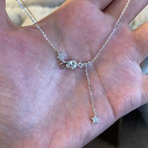 Collar de Plata de Ley S925 con Lazo de Hada Dulce y Perla, Cadena de Clavícula Pequeña, Fresca y Sencilla, Diseño Inspirado en Nicho - Product Image 4