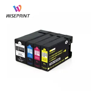 Wiseprint兼容佳能PGI-1100XL PGI-1200XL PGI-1300XL PGI-1400XL PGI-1500XL PGI-1600XL PGI-1900XL高级墨盒