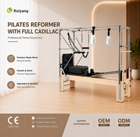 Reformer de Pilates Comercial de Madera de Arce con Cadillac Completo, Fabricación OEM ODM