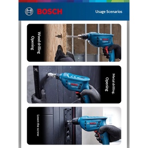 <span class=keywords><strong>Mandrin</strong></span> à changement rapide GBM400, vitesse variable, 400W/10MM, réversible, électrique AC, multifonction pour la maison - Product Image 2