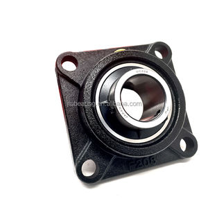 محامل كروية عالية السرعة طويلة العمر من الفولاذ الكروم مزيتة بالشحم UCF205 UCF210 UCF215 - Product Image 4