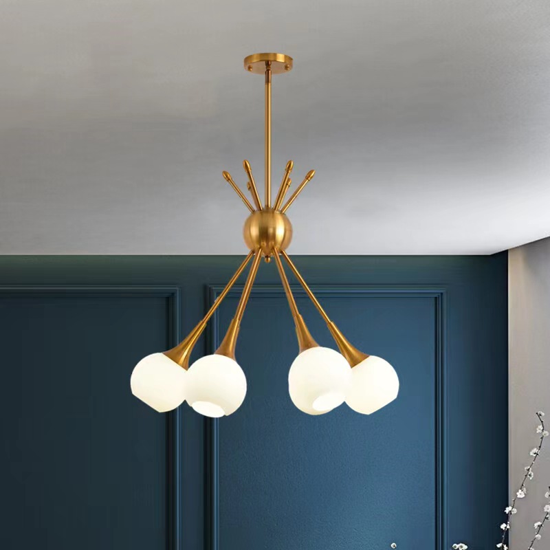 Современные классические дизайнерские комнатные подвесные светильники, светодиодная люстра E27, Хрустальная Современная потолочная роскошная круглая Золотая люстра