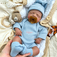 Poupée Reborn réaliste de 20 pouces à peau foncée, 100 % silicone, membres flexibles, non allergène, poupée de collection sûre