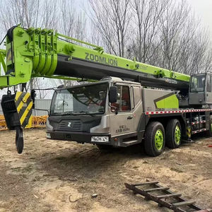 Grue sur camion Zoomlion ZTC500H QY50V5 d'occasion de 50-55 tonnes, grue mobile Sany d'occasion de 85 tonnes, performances originales exceptionnelles, prix bas, à vendre - Product Image 1