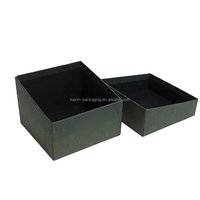 Boîte-cadeau de fermeture de capot haut de gamme Kexin avec base de couvercle, emballage personnalisé pour l'électronique, les bijoux