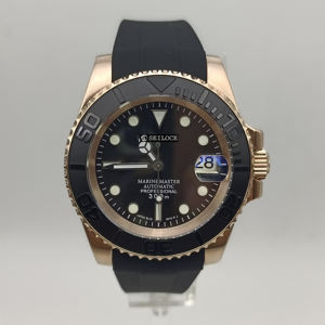 Montre automatique de luxe pour hommes, de haute qualité, avec mouvement NH35, en acier inoxydable, verre saphir, montre de plongée de luxe pour hommes - Product Image 1