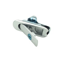 Serrure à bouton poussoir en alliage de zinc RCL-035 pour boîte électrique