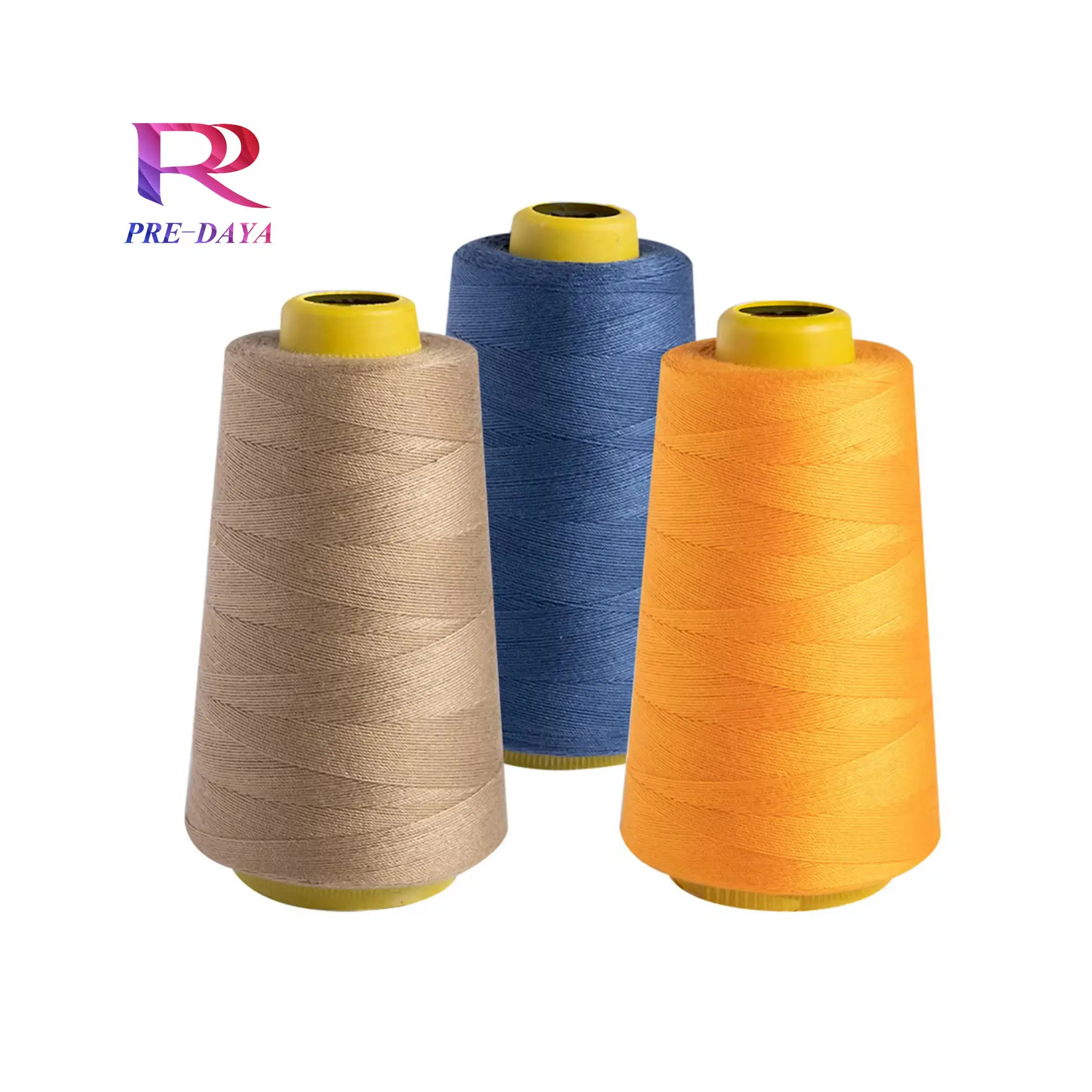 Bán Hàng Trực Tiếp 40S/2 Polyester Filament May Chủ Đề Thích Hợp Cho Nhiều Máy May