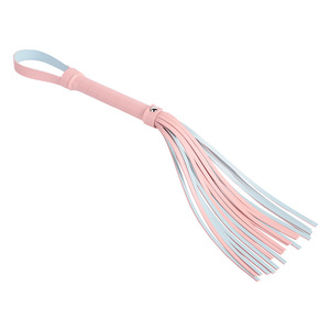แส้หนังสีดำสำหรับกระตุ้นอารมณ์ผู้ใหญ่ อุปกรณ์ตีตบ SP Tools อุปกรณ์เสริม BDSM - Product Image 3