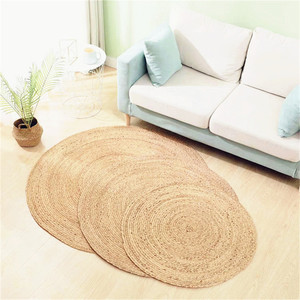 <span class=keywords><strong>Tapis</strong></span> d'intérieur 5x7 Couleur <span class=keywords><strong>Tapis</strong></span> rustiques pour la <span class=keywords><strong>cuisine</strong></span> Jute Demi-cercle Maison Campagne Bois Petit - Product Image 1